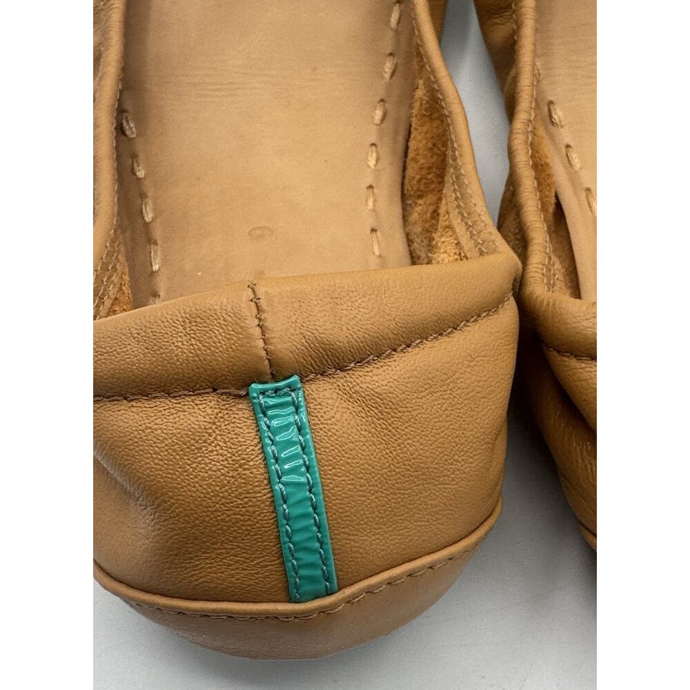 Tieks Gavrieli Ballet Flats Sz 9 M Camel Tan Nappa Leather Foldable Shoes Travel - Picture 13 of 16